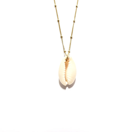 cowrie shell necklace