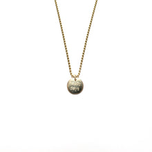 Load image into Gallery viewer, small happy days disc necklace