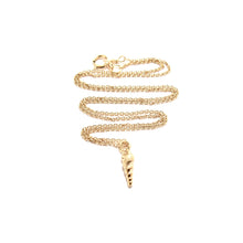 Load image into Gallery viewer, tiny sea shell necklace
