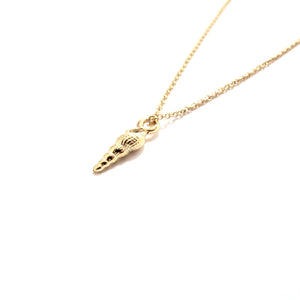 tiny sea shell necklace