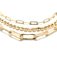 Load image into Gallery viewer, chunky long link necklace