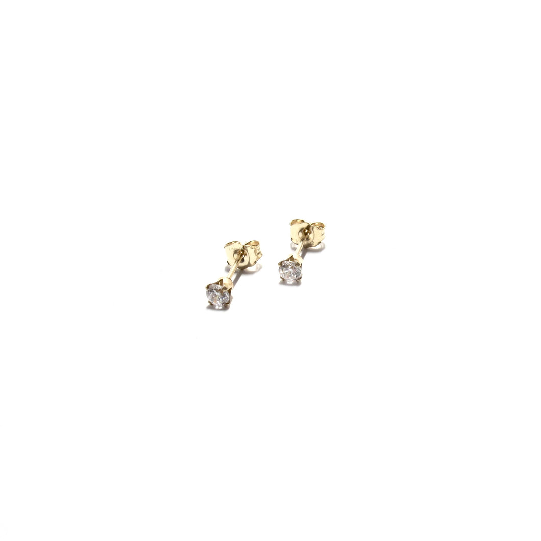 tiny sparkle studs