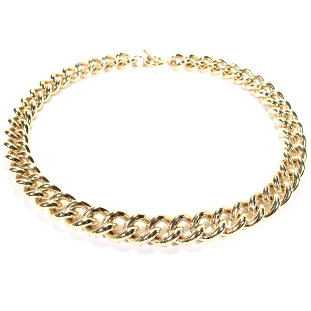 mega chunky curb necklace