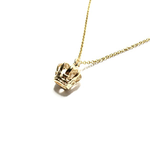 small crown necklace