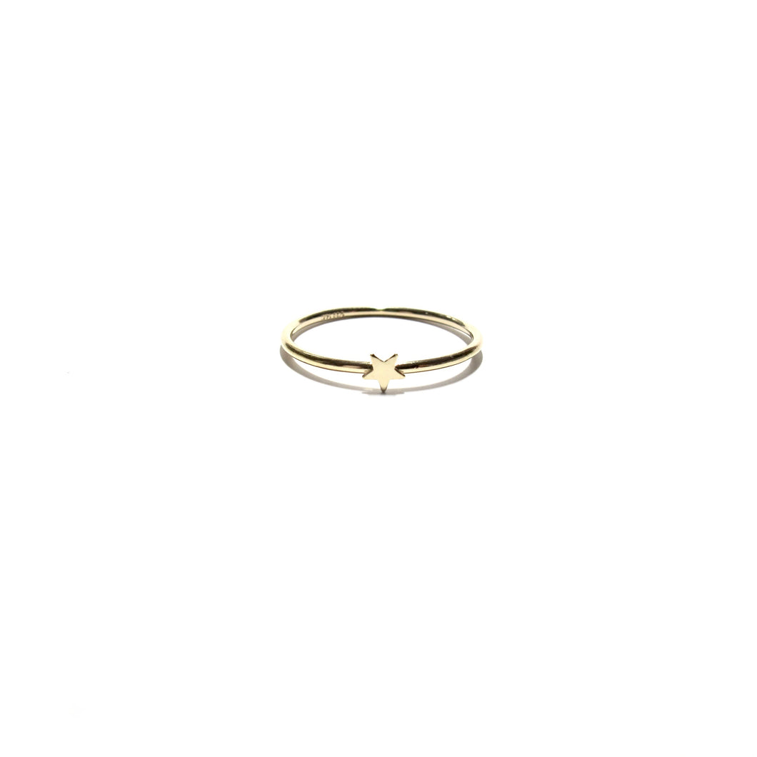 tiny star ring