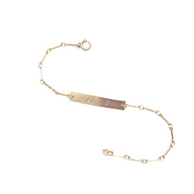 Load image into Gallery viewer, love engraved ID bracelet